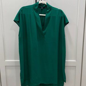 Eloquii Short Sleeve Tunic, Emerald Green